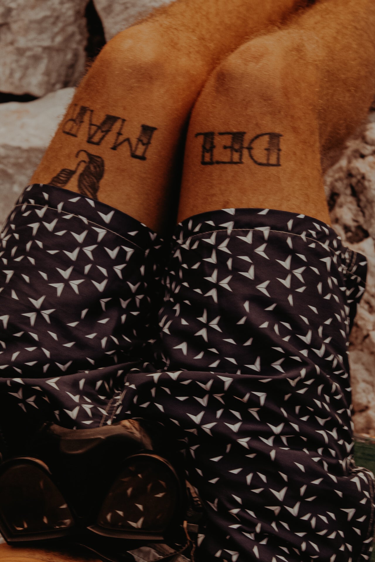 Navy-Quick Dry Sustainable  Swim Shorts