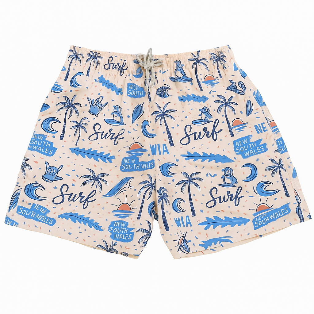 Aloha surf-Quick Dry Sustainable  Swim Shorts