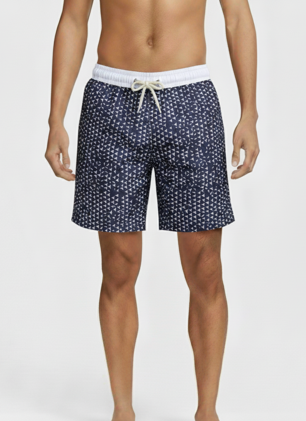 Navy-Quick Dry Sustainable  Swim Shorts