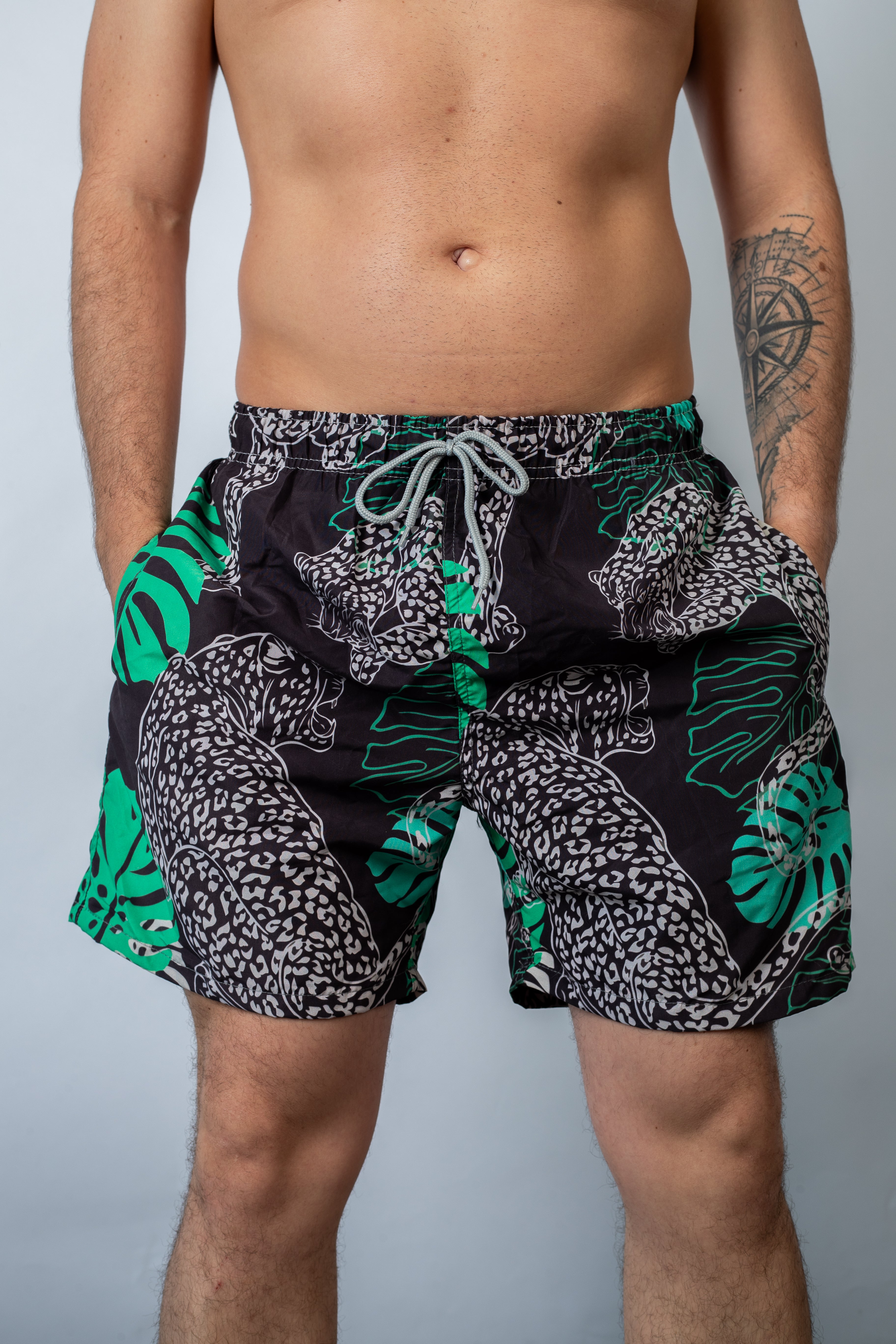 Emerald Jungle-Quick Dry Shorts
