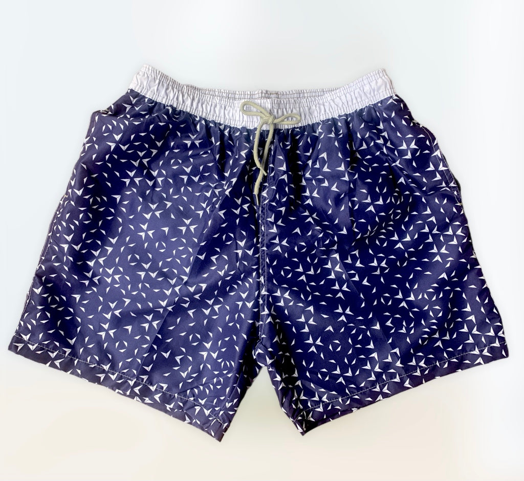 Navy-Quick Dry Shorts