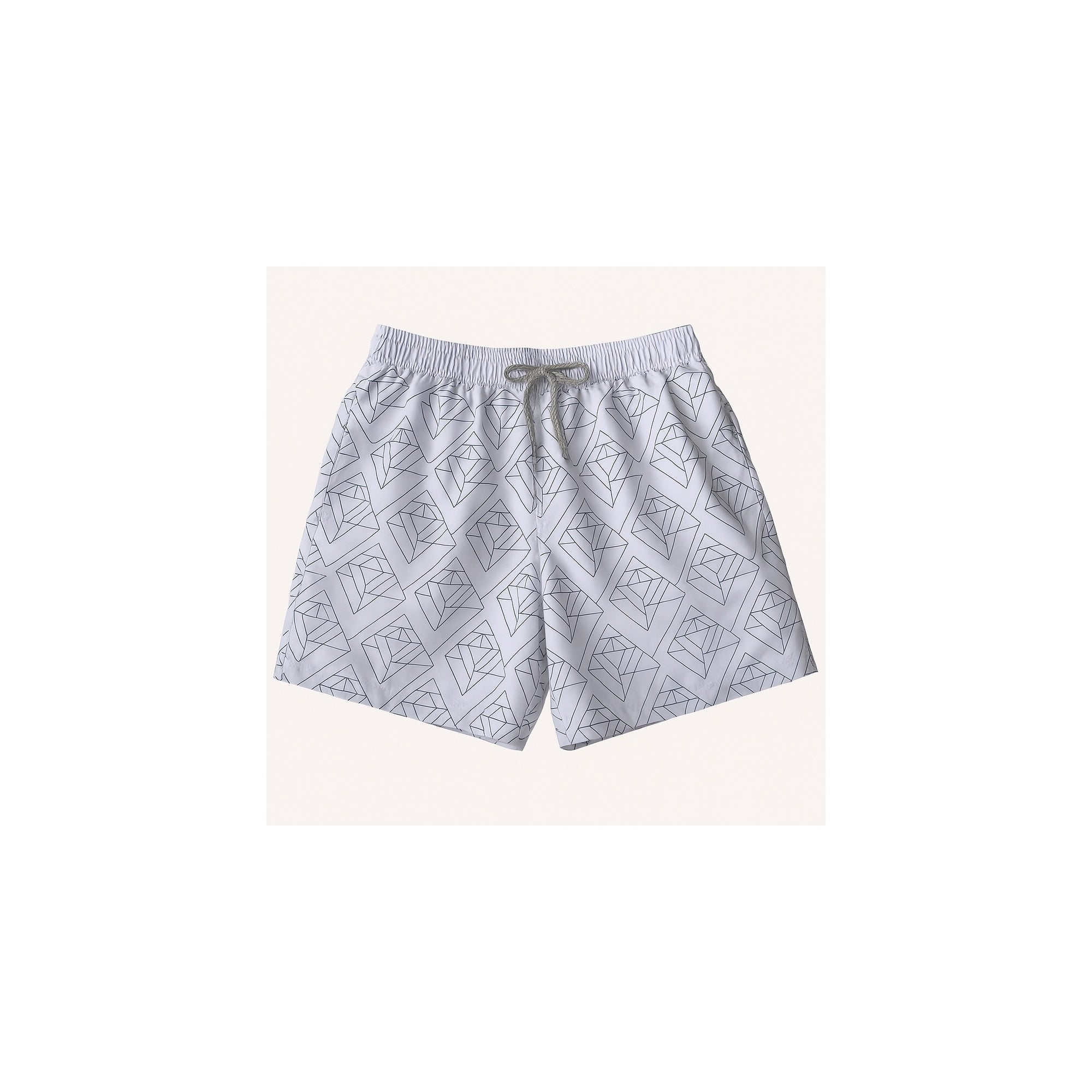 Geometric-Quick Dry Shorts