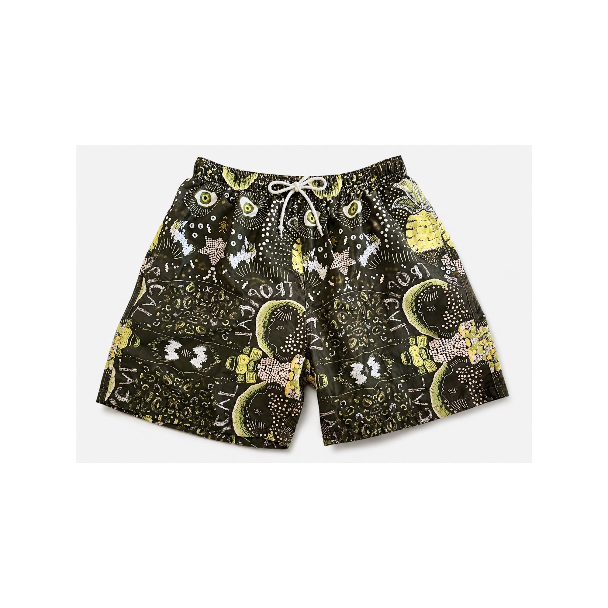 Tropical-Quick Dry Shorts